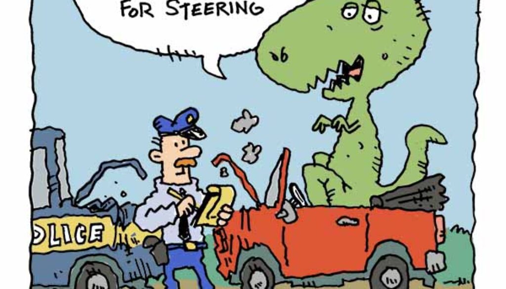a t-rex dad joke