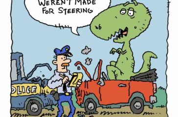 a t-rex dad joke