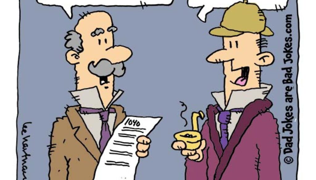 a tax dad joke