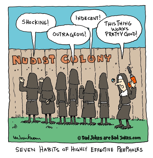 A nun pun