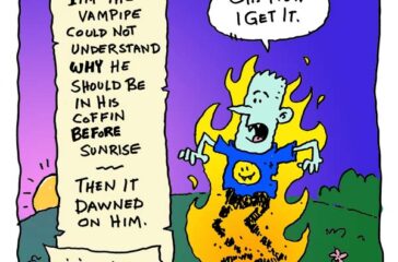 Vampire dad joke