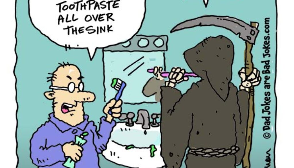 a tooth brush dad joke