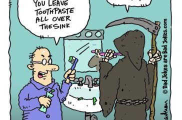 a tooth brush dad joke