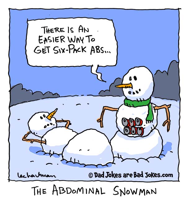 Snow crunches