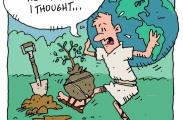 Atlas Shrugged dad joke
