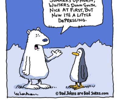 a dad joke about migration and mental health