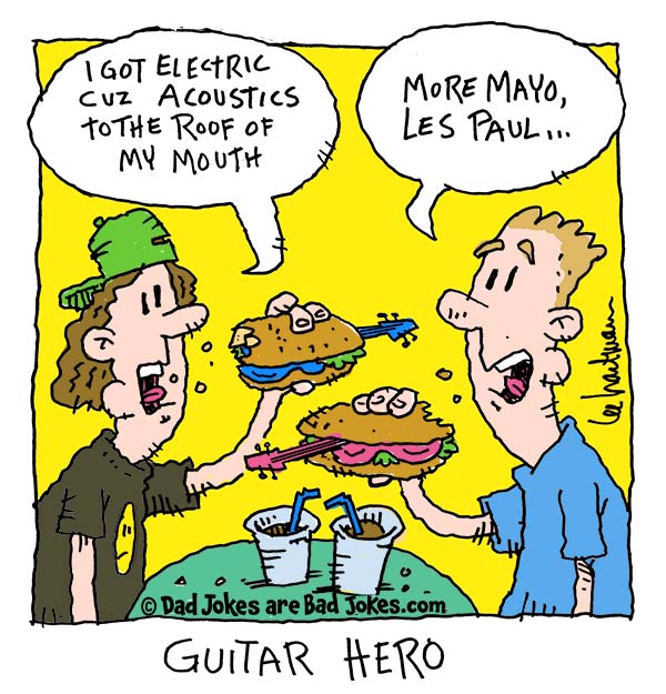 A sandwich dad joke