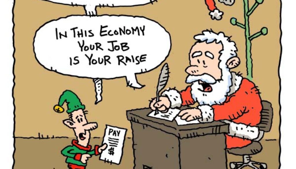 Santa Claus Christmas dad joke