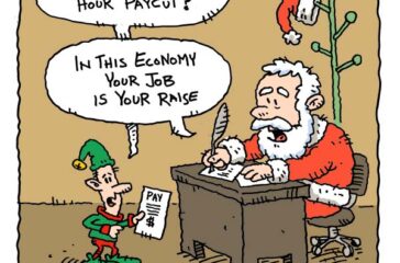 Santa Claus Christmas dad joke