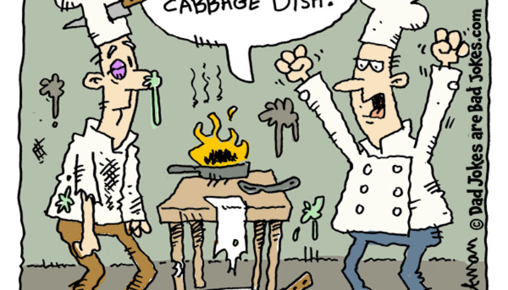 a cooking dad joke
