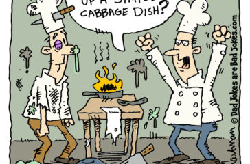 a cooking dad joke