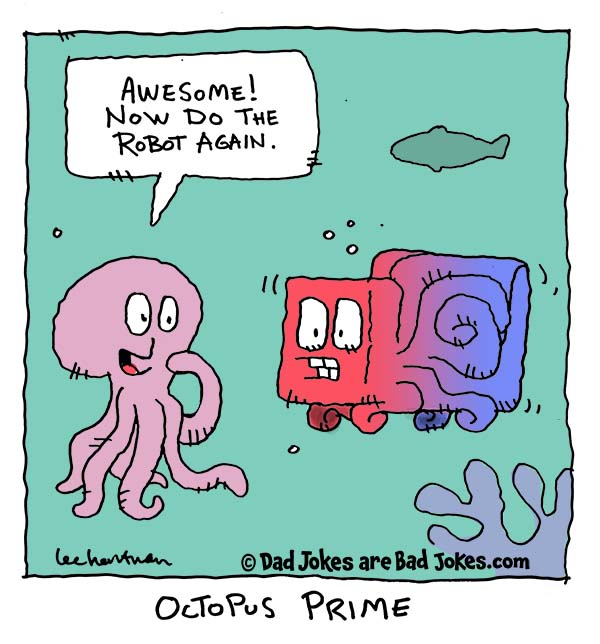 A dad joke about change